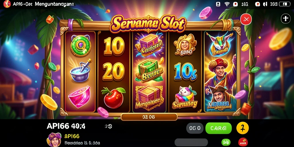 Tampilan gameplay seru dari API66 dengan fitur menarik.