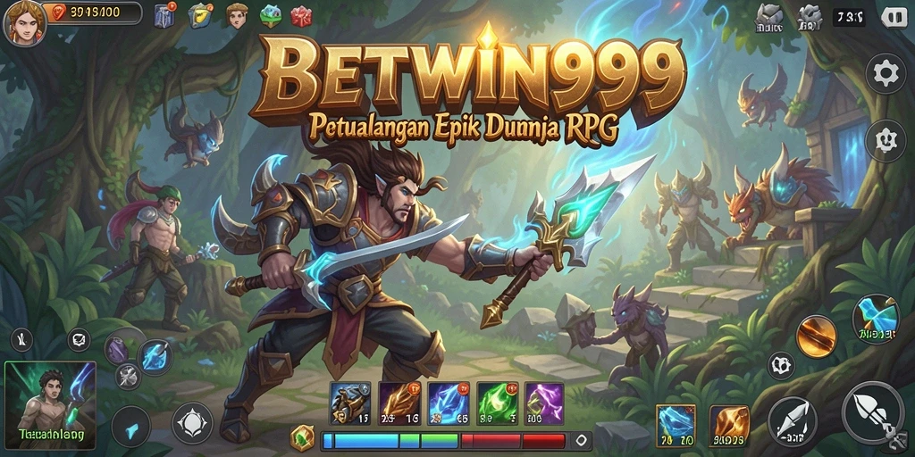 Tampilan gameplay <strong>BETWIN999</strong> yang mendalam dengan aksi pertempuran yang seru.