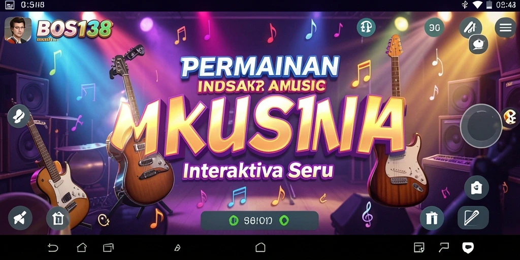 Tampilan gameplay <strong>BOS138</strong> yang menarik dan interaktif dengan lagu-lagu populer.