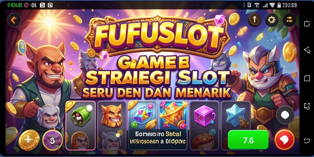 Tampilan gameplay FUFUSLOT yang seru dan menarik perhatian.