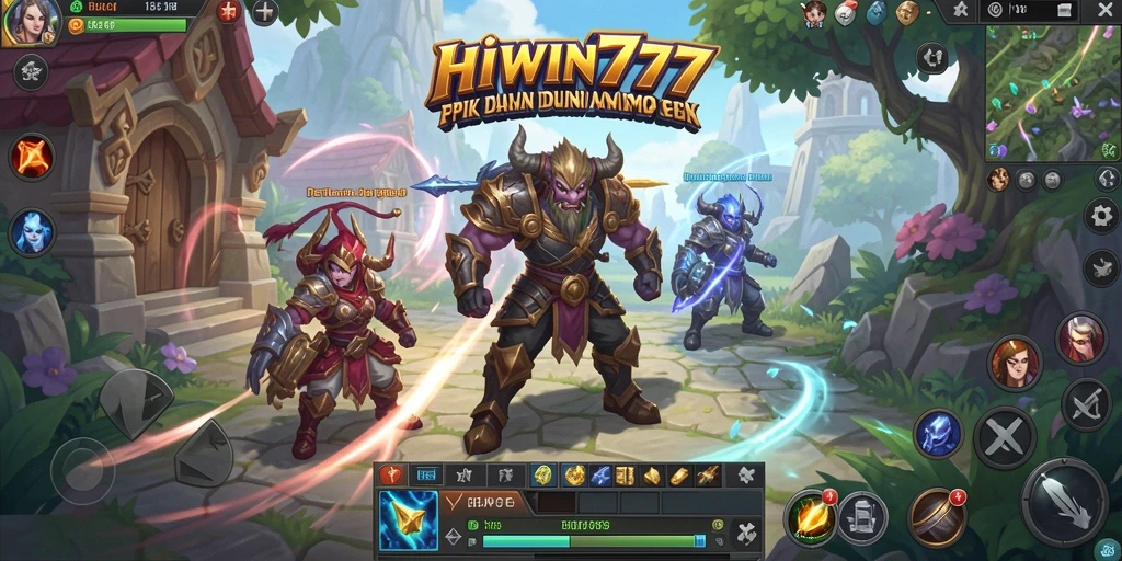 Tampilan gameplay HIWIN777 dengan aksi seru dan petualangan mendebarkan.
