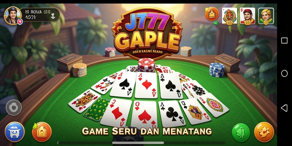 Tampilan gameplay JT777 yang penuh warna dan seru.