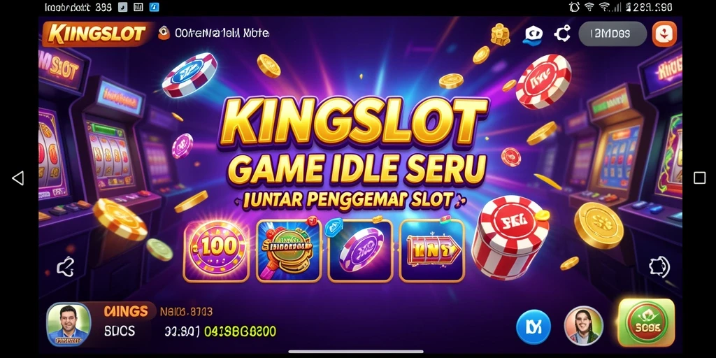 Tampilan gameplay KINGSLOT yang menawan dan seru.