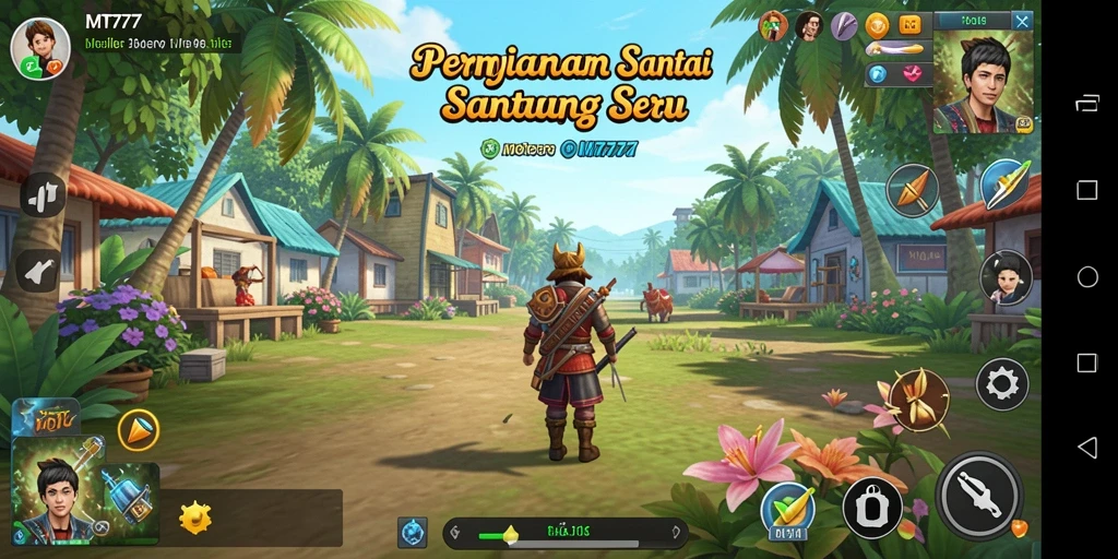 Gameplay seru MT777 dengan grafis cerah dan interaktif.