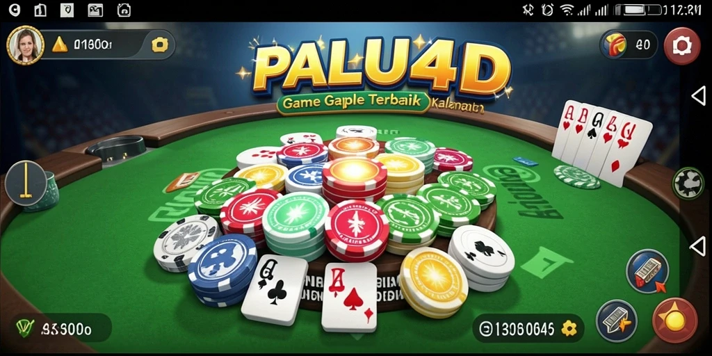 Screenshot gameplay menarik dari PALU4D yang menampilkan keseruan Gaple.