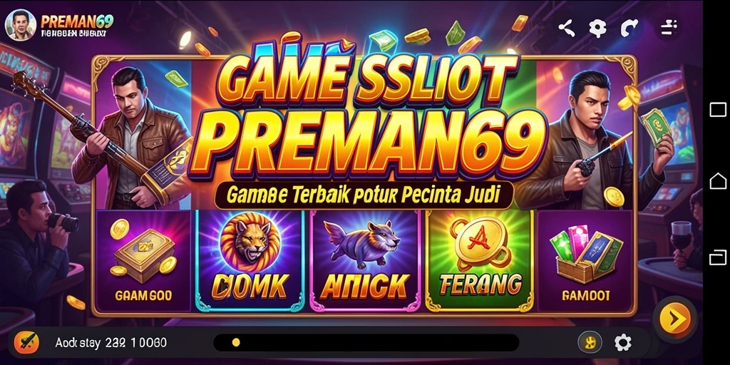 Gameplay menegangkan di PREMAN69 dengan banyak peluang menang.