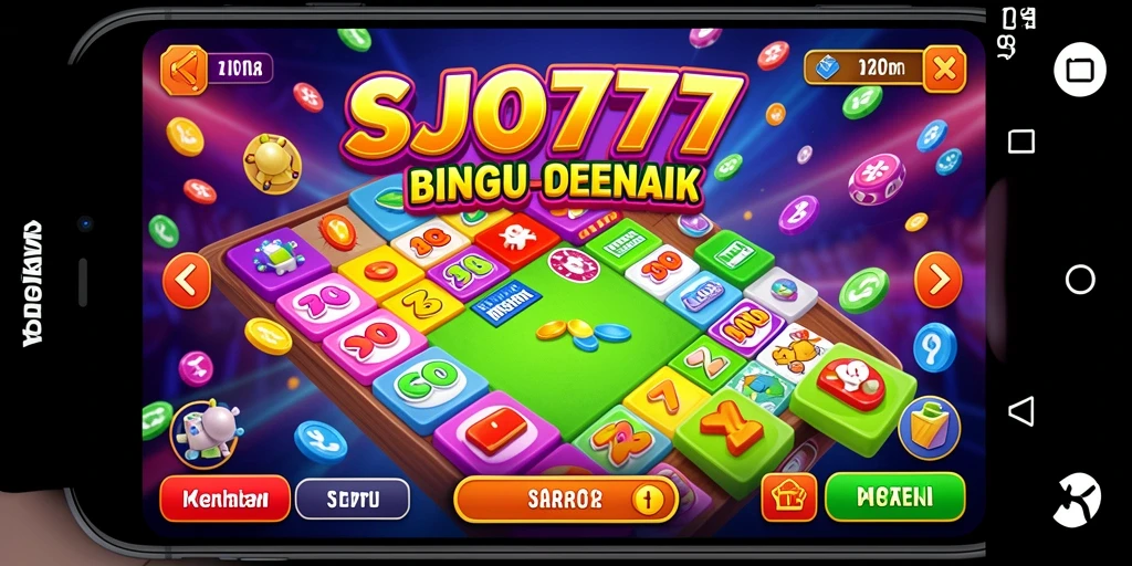 Tampilan gameplay SJO777 yang menarik dalam permainan Bingo.