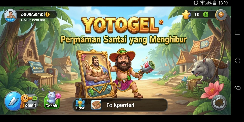 Tampilan seru saat bermain YOTOGEL dengan efek visual menawan.